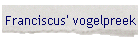 Franciscus' vogelpreek