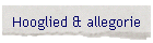 Hooglied & allegorie