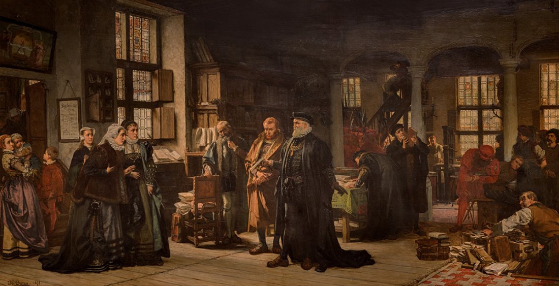 huiszoeking bij Plantijn 1562
