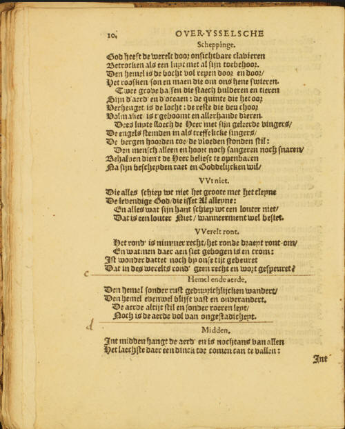 p. 10 - over-ysselsche sangen 1630