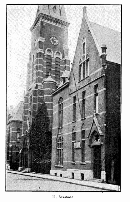 foto van de Christuskirche uit 1923 - radio t kerkske