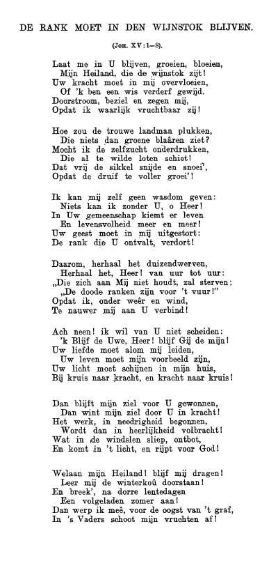 Laat me in u blijven groeien - Ten Kate