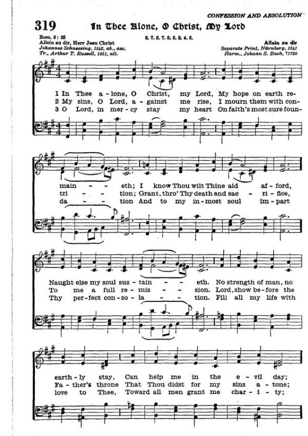 The Lutheran Hymnal page 500