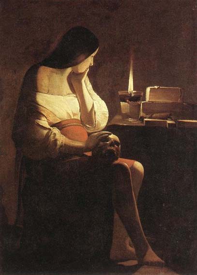 Georges de La Tour: de Magdalena met het nachtlicht