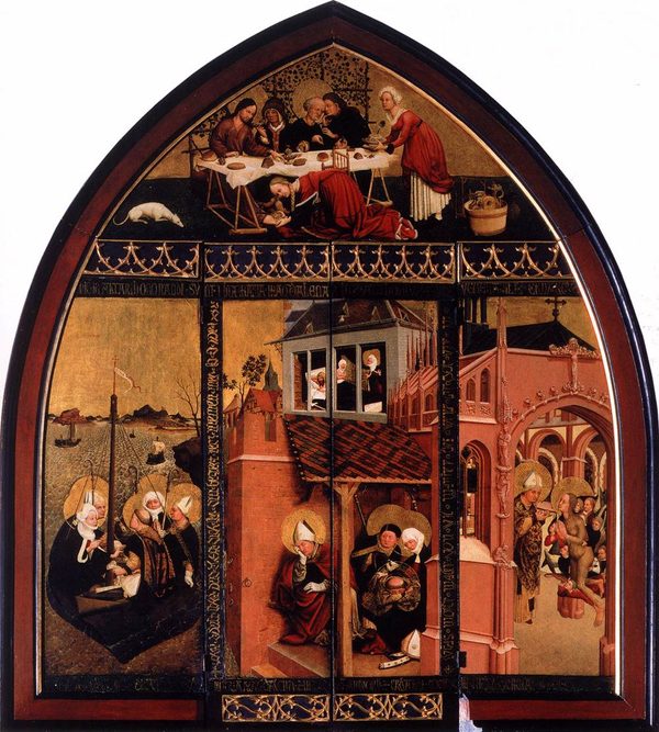Lucas Moser: the Magdalene Altar at Tiefenbronn