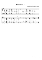 De tien geboden, Lève le coeur, stem tegen stem (PDF)